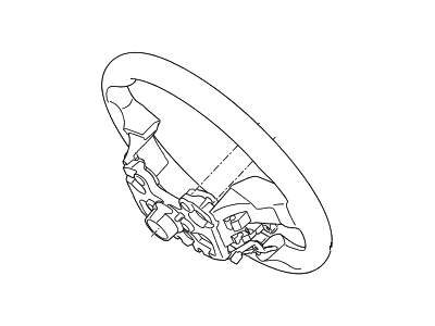 Hyundai 56120-C1100-TRY Body-Steering Wheel