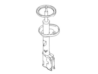 2003 Hyundai Tiburon Shock Absorber - 55351-2C000