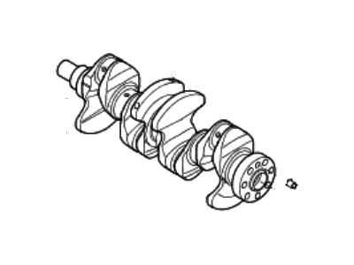 2020 Hyundai Elantra Crankshaft - 70AZ6-03F00