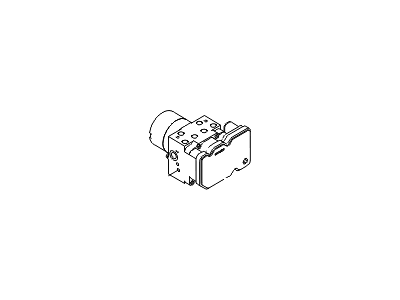 2007 Hyundai Veracruz ABS Control Module - 58910-3J806