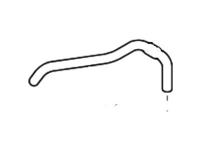 2003 Hyundai Accent Brake Booster Vacuum Hose - 59131-25110