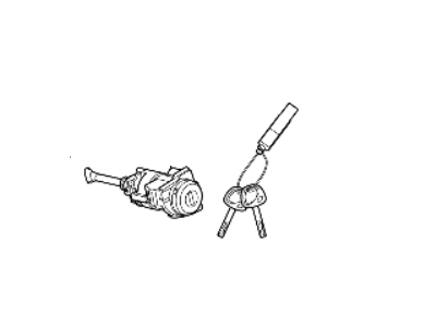 Hyundai Elantra GT Door Lock Cylinder - 81980-G3A00