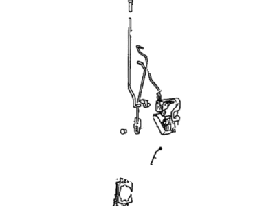 Hyundai Accent Door Latch Assembly - 81310-22210