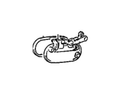 1998 Hyundai Accent Door Handle - 82660-22010