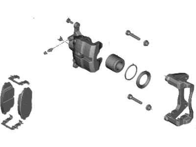 2023 Hyundai Tucson Brake Caliper - 58110-N9101