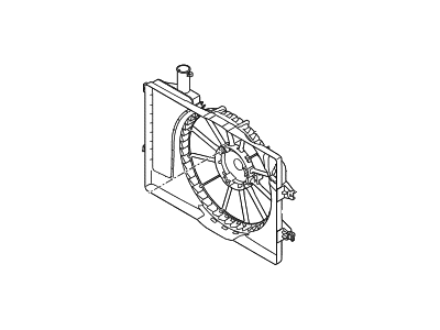 Hyundai 25350-F2000 SHROUD-Radiator