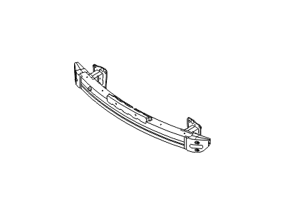 Hyundai 86530-2V100 Rail Assembly-Front Bumper