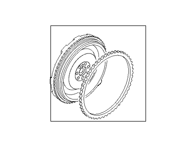 Hyundai 23200-25200 Flywheel-Dual Mass