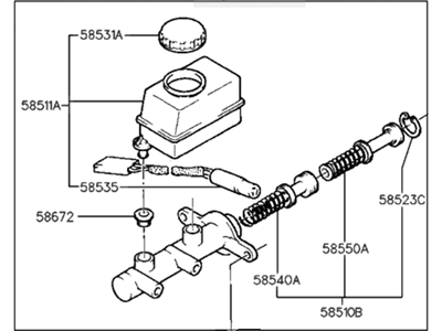 Radiador Para Hyundai Elantra 2001 2002 2003 2004 2005 Dyc