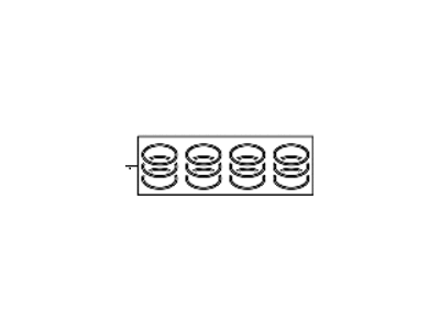 Hyundai Sonata Hybrid Piston Ring Set - 23040-2J110