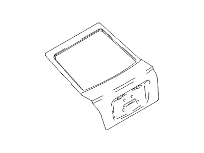 Hyundai 73700-2D351 Panel Assembly-Tail Gate