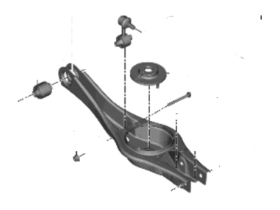 Hyundai Veloster N Control Arm - 55210-K9600
