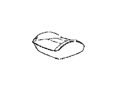 Hyundai Excel Seat Cushion - 88250-24500