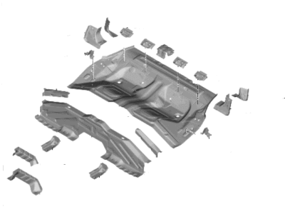 2023 Hyundai Sonata Floor Pan - 65520-L1010