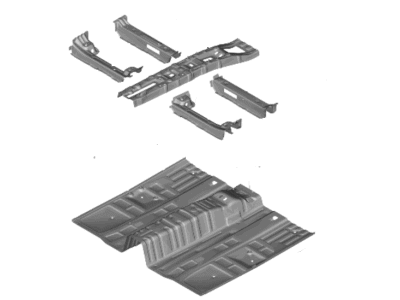 2023 Hyundai Sonata Floor Pan - 65100-L1000