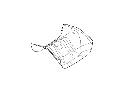 Hyundai 31220-D2000 Protector-Fuel Tank Heat