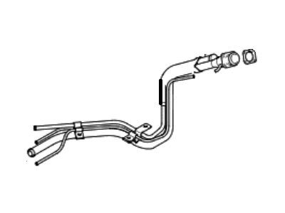 Hyundai 31030-2D530 Complete-Fuel Filler Neck