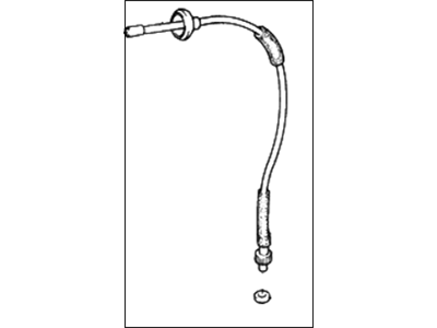 Hyundai Speedometer Cable - 94240-28350