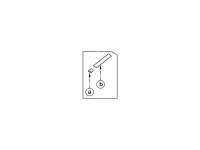 Hyundai 87240-B8100 Moulding Assembly-Roof,RH