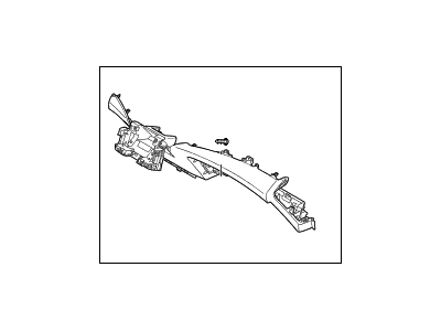 Hyundai 84730-3VAA0-YDA Panel Assembly-Lower Crash Pad