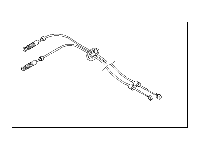 2005 Hyundai Sonata Shift Cable - 43794-38502