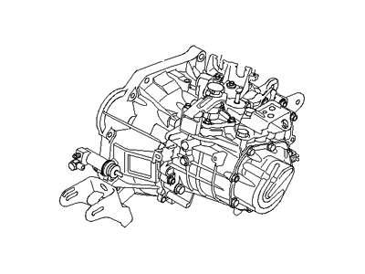 Hyundai 43000-23027 Transmission Assembly-Manual