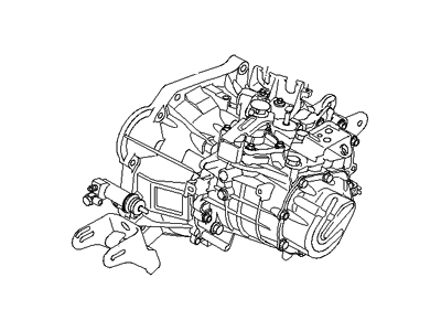 Hyundai 43000-23119 Transmission Assembly-Manual