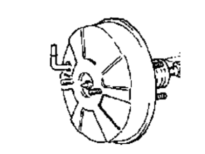 2000 Hyundai Tiburon Brake Booster - 59110-27001