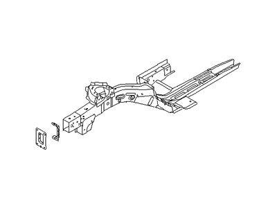 Hyundai 64602-2H010 Member Assembly-Front Side,RH