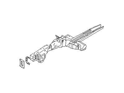 Hyundai 64601-2H010 Member Assembly-Front Side,LH