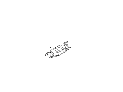 2005 Hyundai Elantra Catalytic Converter - 28950-23960