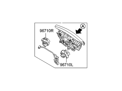 2011 Hyundai Equus Air Bag - 56900-3N600-RYM