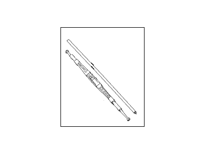 Hyundai 98360-2E100 Blade Assembly-Wiper,Passeger