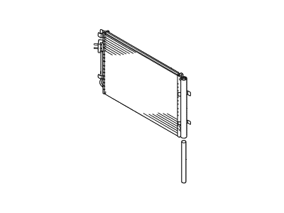 Hyundai Veloster A/C Condenser - 97606-1W000