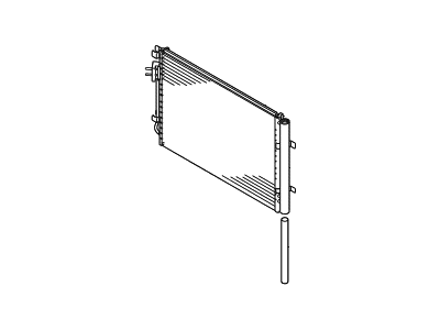 Hyundai Accent A/C Condenser - 97606-1W000