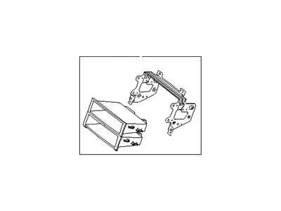 Hyundai 84746-1E000 Tray Assembly-Center Facia