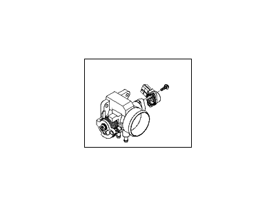Hyundai Accent Throttle Body - 35100-26860