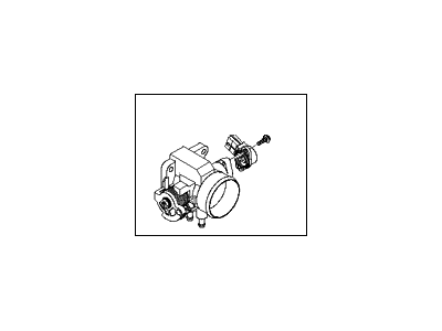 Hyundai Throttle Body - 35100-26860