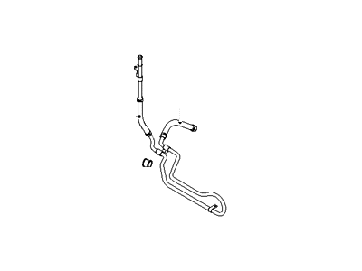 Hyundai 57552-2C200 Hose-Return