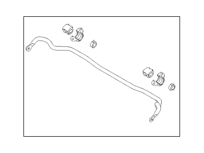 2016 Hyundai Genesis Coupe Sway Bar Kit - 54810-2M000