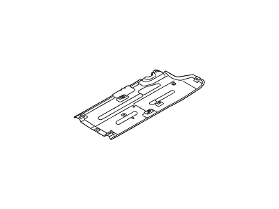 Hyundai 84147-3N700 Under Cover Assembly-Floor Rear,RH