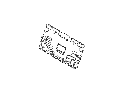 Hyundai 84272-3N700 Pad-Antivibration Floor,Center