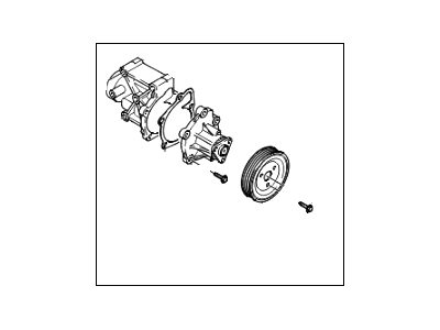 Hyundai 25100-2GTB0 Pump Assembly-Coolant