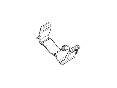 Hyundai 97360-D2500 Duct-Rear Heating,LH