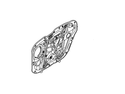 2017 Hyundai Elantra Window Regulator - 82481-F2030
