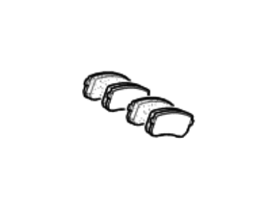 Hyundai Entourage Brake Pad Set - S5830-24DU0-2