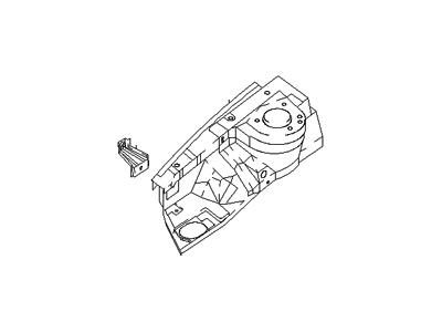 Hyundai 64502-2C710 Panel Assembly-Fender Apron,RH