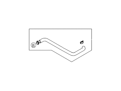 Hyundai 25414-3K100 Hose Assembly-Radiator,Upper