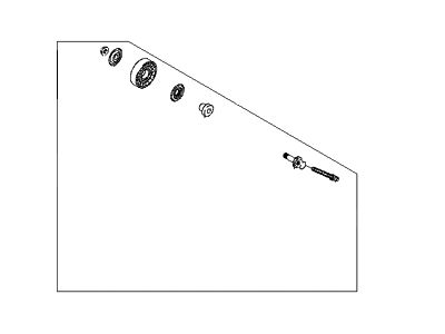 Hyundai 97706-29100 Pulley-Tension