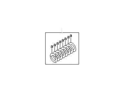 Hyundai 43204-24309 Spacer Set-Differential Gear